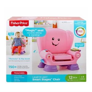 Pink Fisher Price Laugh & Learn Smart Stages Chair